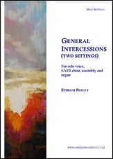 General Intercessions SATB choral sheet music cover